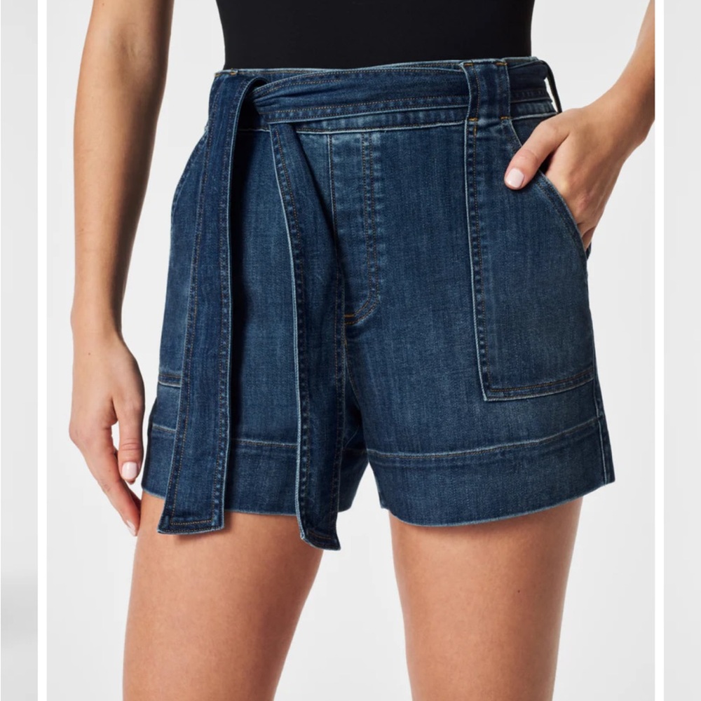 Spanx Tie Waste Jean Short - NWT